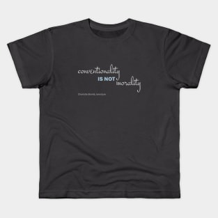 Jane Eyre Quote Kids T-Shirt